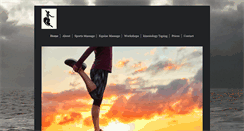 Desktop Screenshot of chironmassage.com